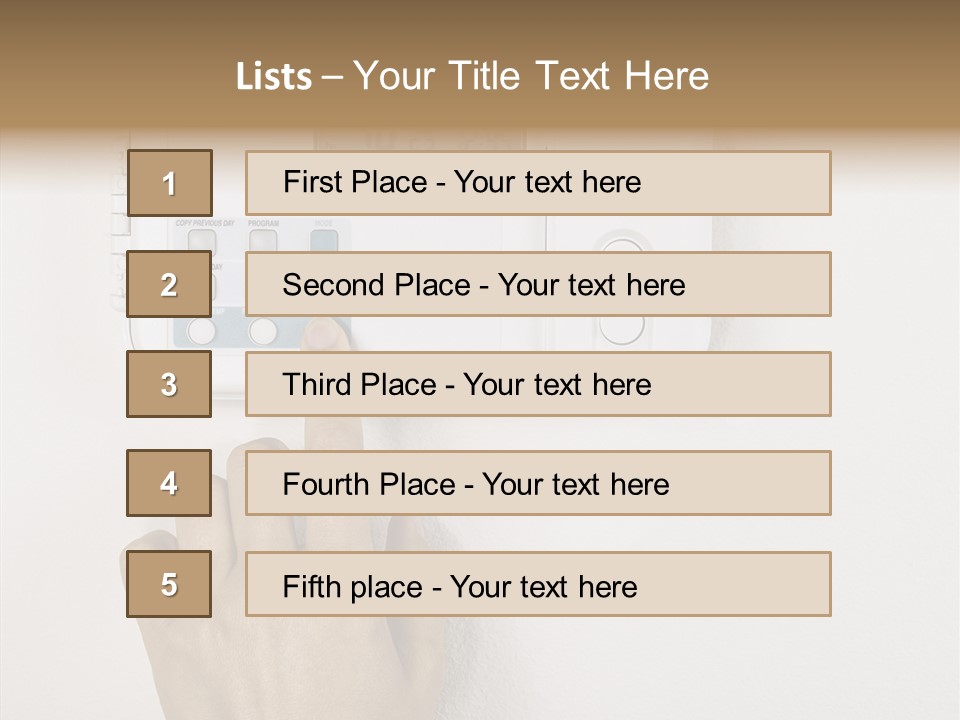 Home Fan Modern PowerPoint Template