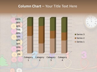 Board Pink Needle PowerPoint Template