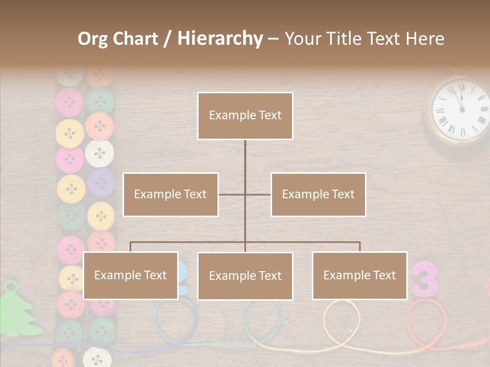 Board Pink Needle PowerPoint Template
