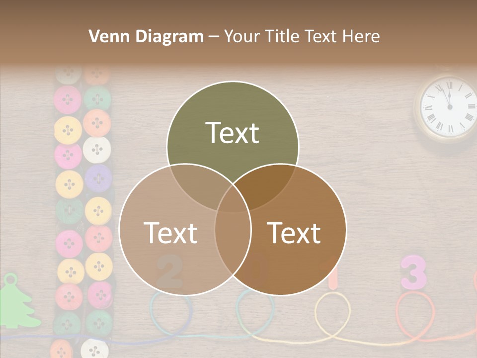 Board Pink Needle PowerPoint Template