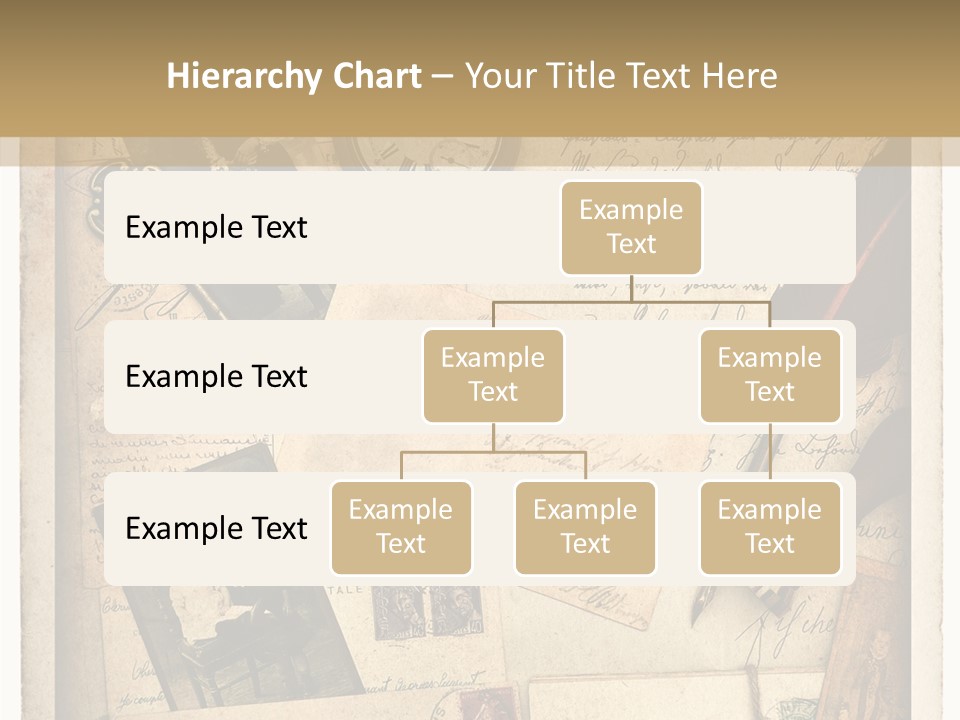 Calligraphy Quill Blank PowerPoint Template