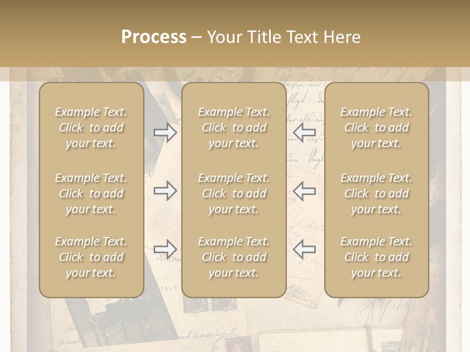 Calligraphy Quill Blank PowerPoint Template
