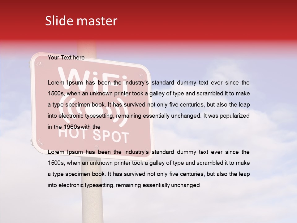 Notice Smartphone Web PowerPoint Template
