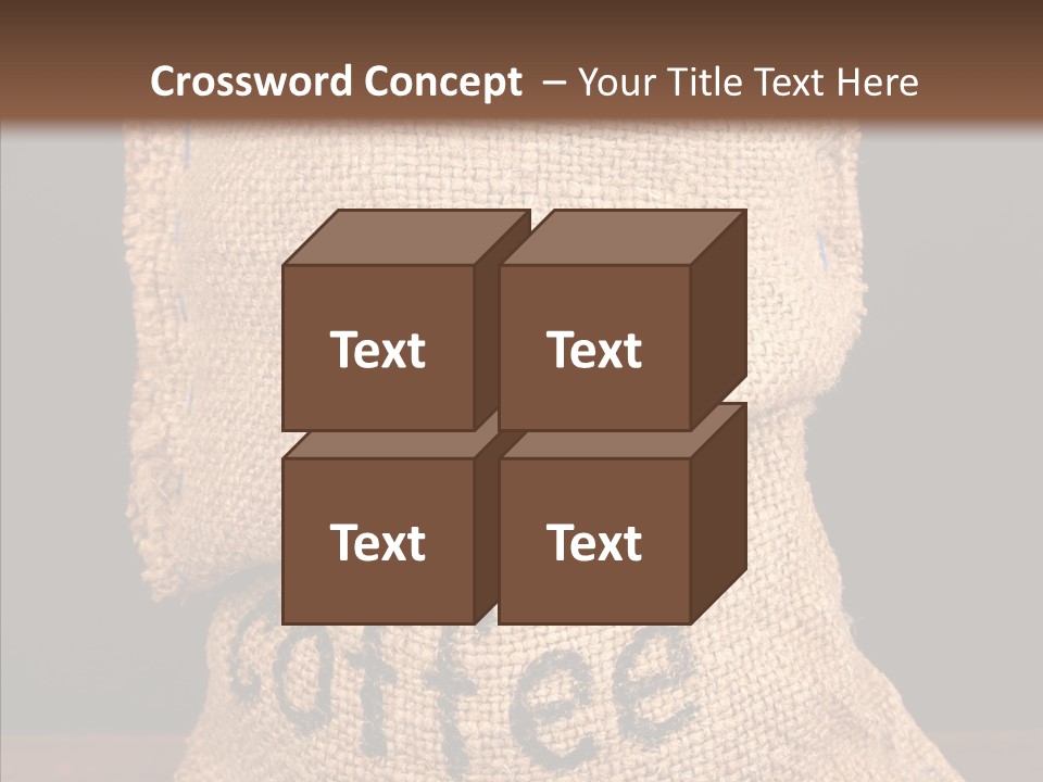 Element Bag Arabica PowerPoint Template