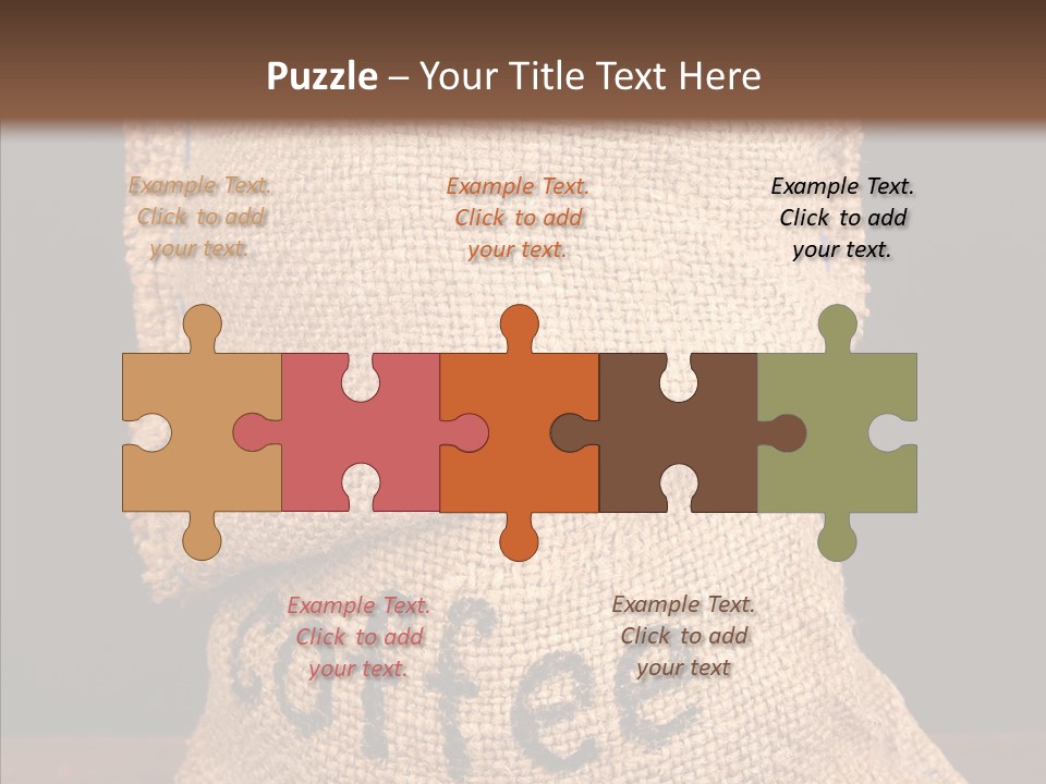 Element Bag Arabica PowerPoint Template