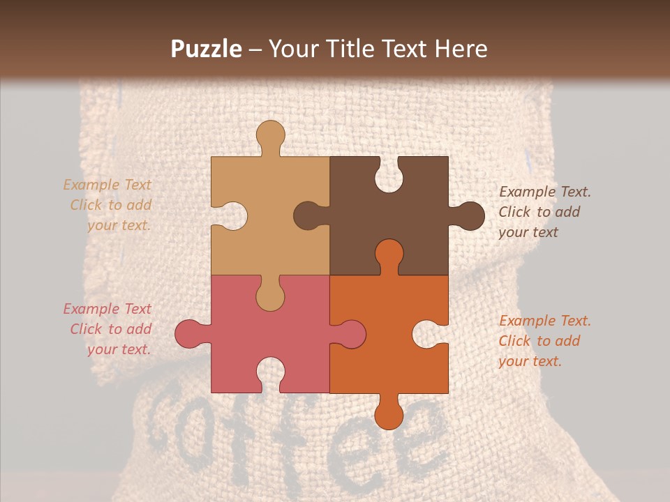 Element Bag Arabica PowerPoint Template