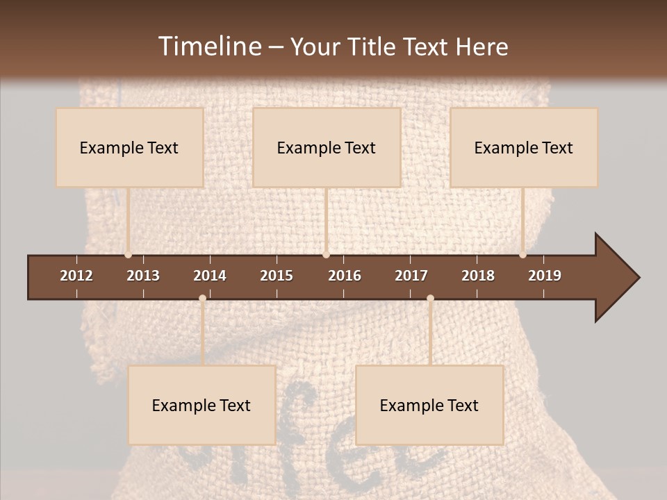 Element Bag Arabica PowerPoint Template
