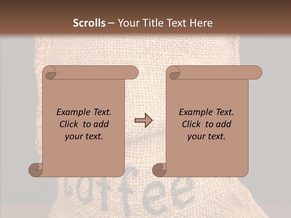 Element Bag Arabica PowerPoint Template