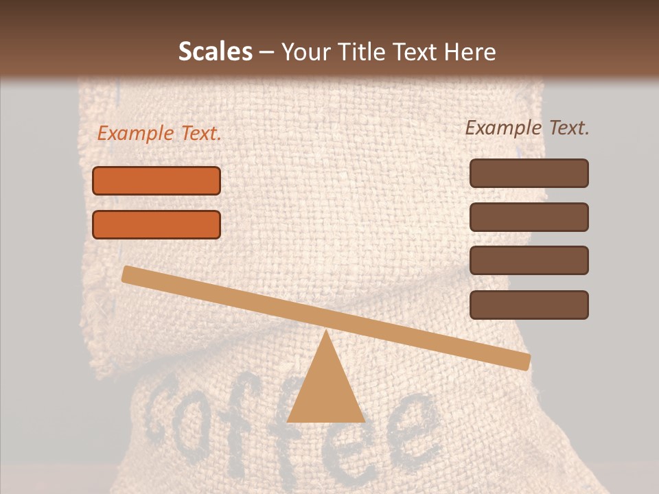 Element Bag Arabica PowerPoint Template