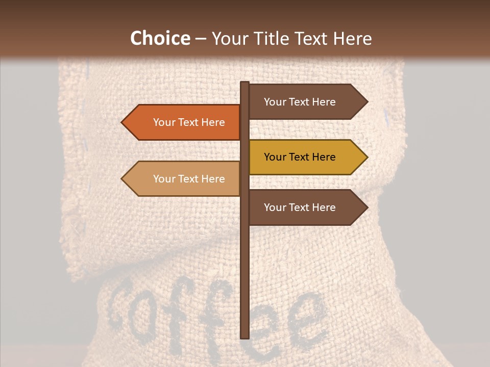 Element Bag Arabica PowerPoint Template