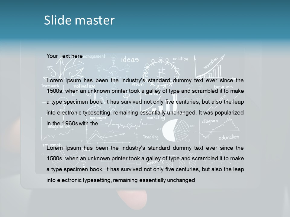 Infographic Imagination Data PowerPoint Template