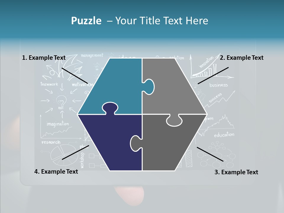 Infographic Imagination Data PowerPoint Template