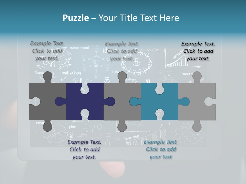 Infographic Imagination Data PowerPoint Template