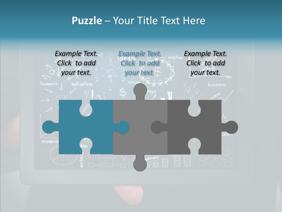 Infographic Imagination Data PowerPoint Template