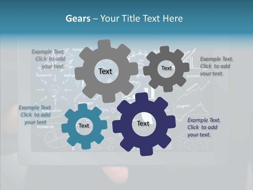 Infographic Imagination Data PowerPoint Template
