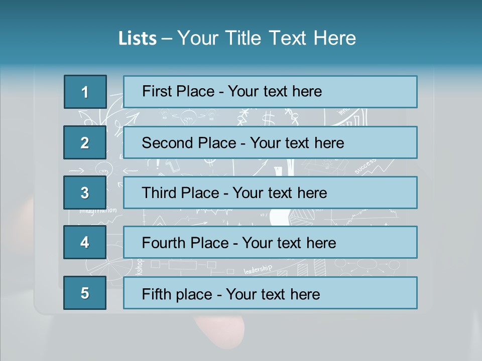 Infographic Imagination Data PowerPoint Template