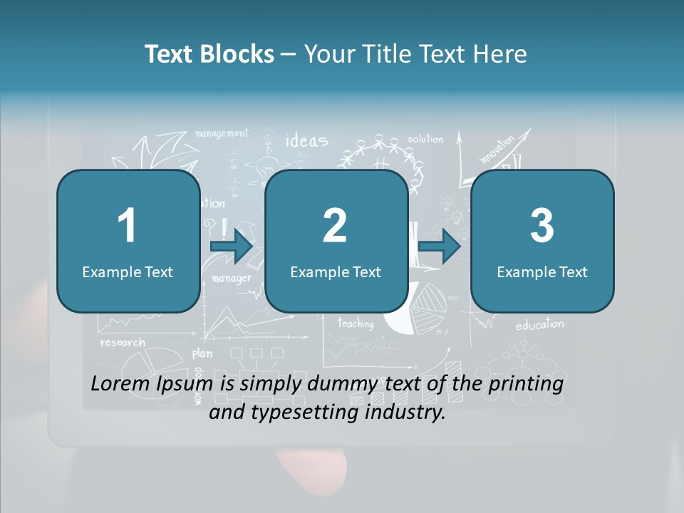 Infographic Imagination Data PowerPoint Template
