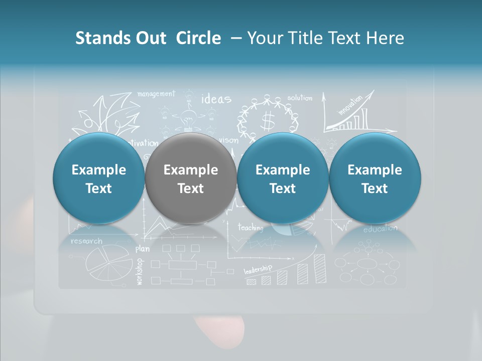 Infographic Imagination Data PowerPoint Template