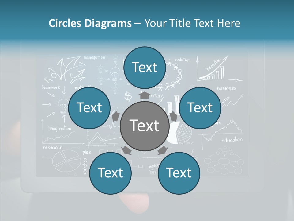 Infographic Imagination Data PowerPoint Template