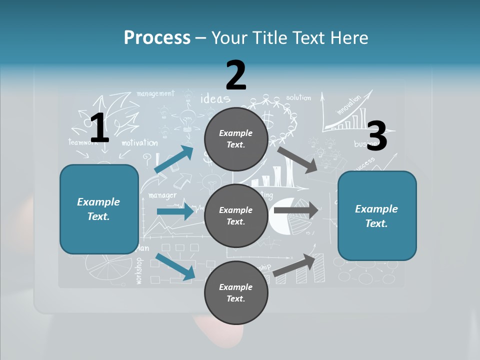 Infographic Imagination Data PowerPoint Template