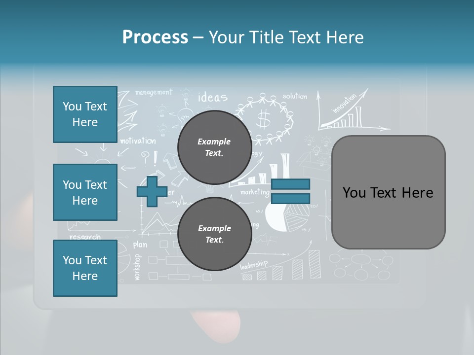 Infographic Imagination Data PowerPoint Template