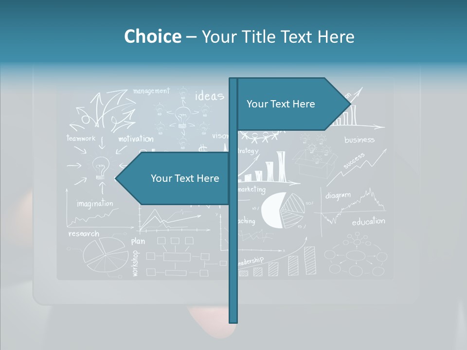Infographic Imagination Data PowerPoint Template