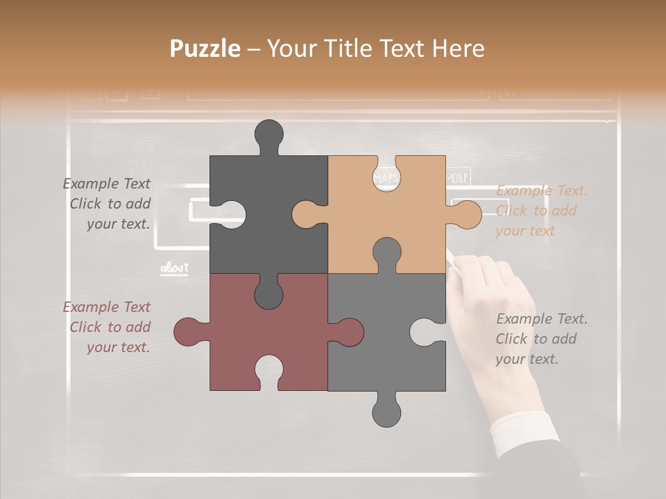 Structure Screen Organization PowerPoint Template