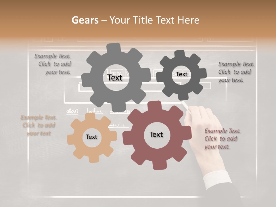 Structure Screen Organization PowerPoint Template