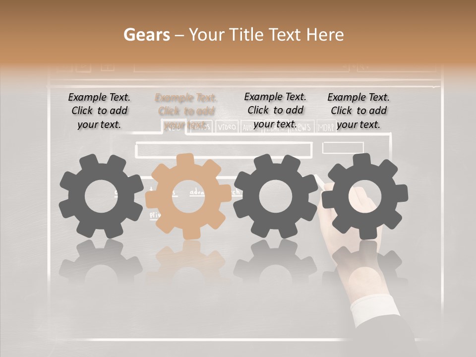 Structure Screen Organization PowerPoint Template