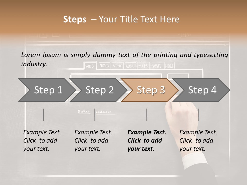 Structure Screen Organization PowerPoint Template