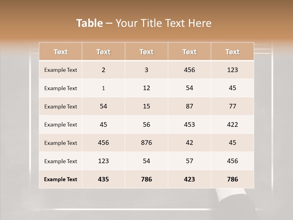 Structure Screen Organization PowerPoint Template