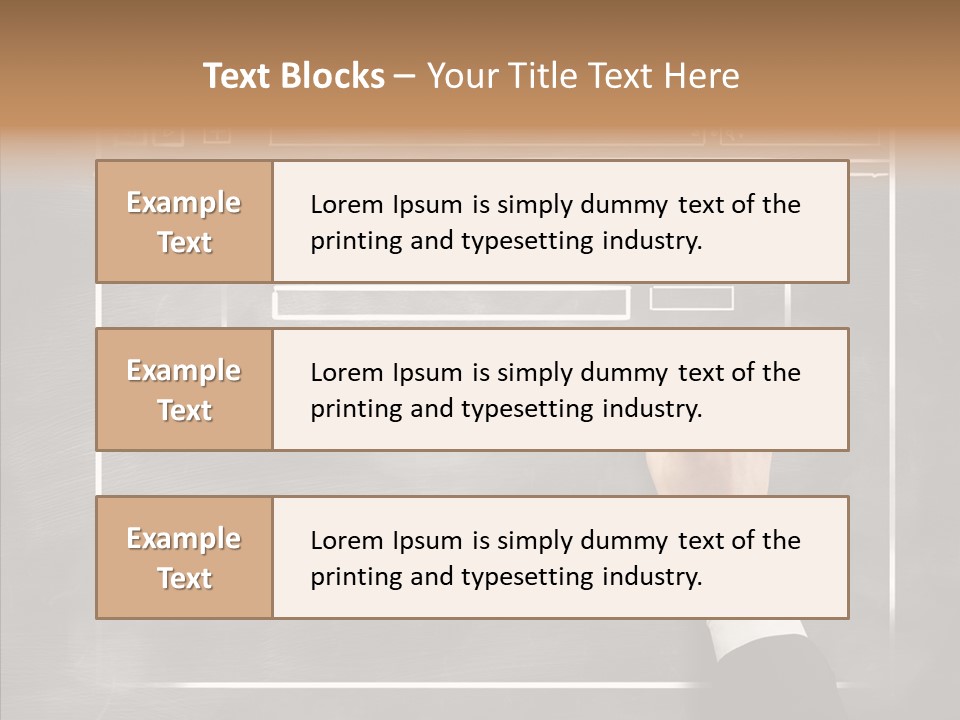 Structure Screen Organization PowerPoint Template
