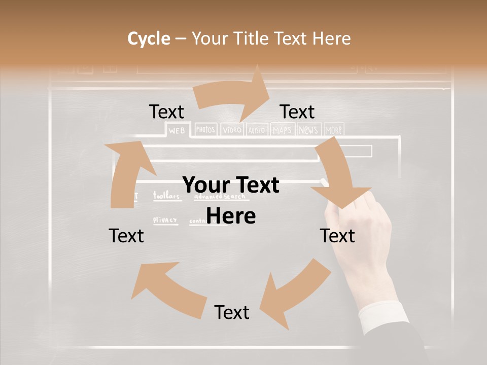 Structure Screen Organization PowerPoint Template