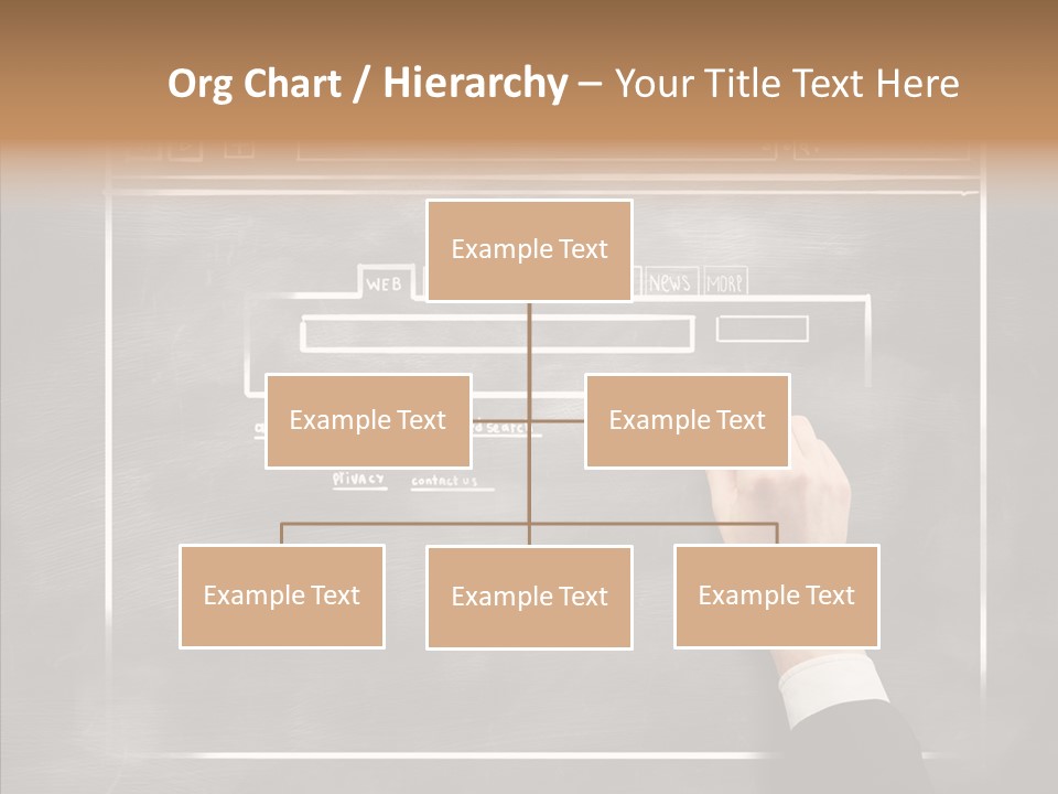 Structure Screen Organization PowerPoint Template