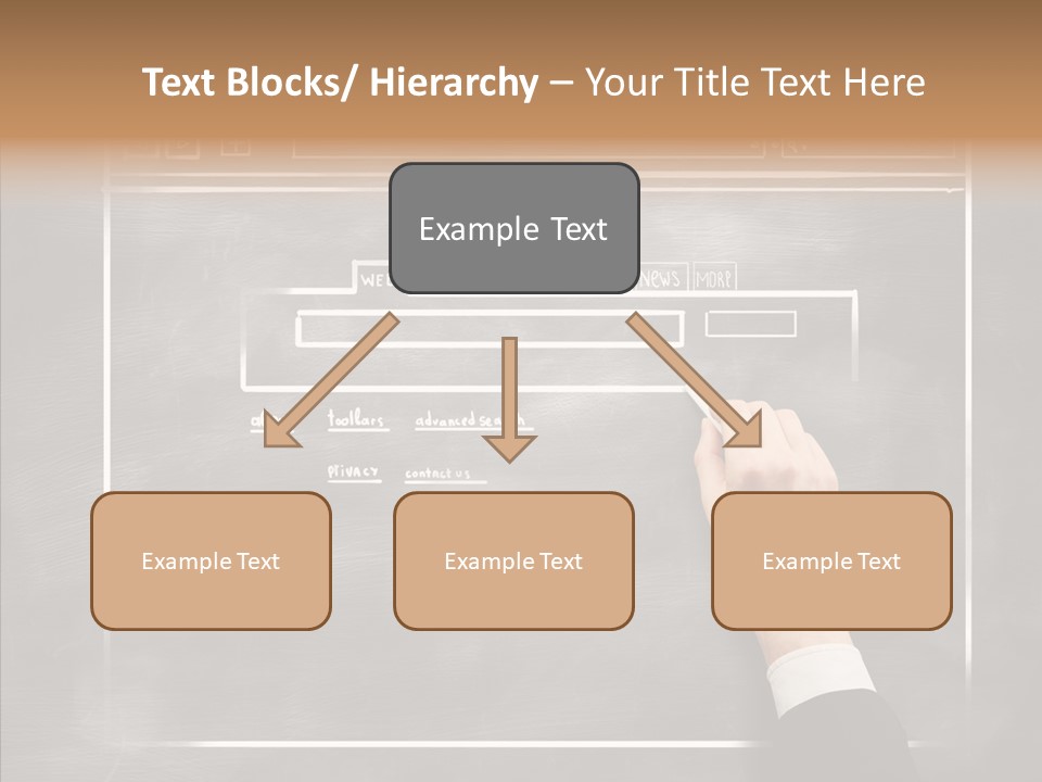 Structure Screen Organization PowerPoint Template