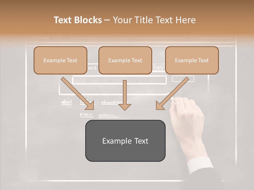 Structure Screen Organization PowerPoint Template