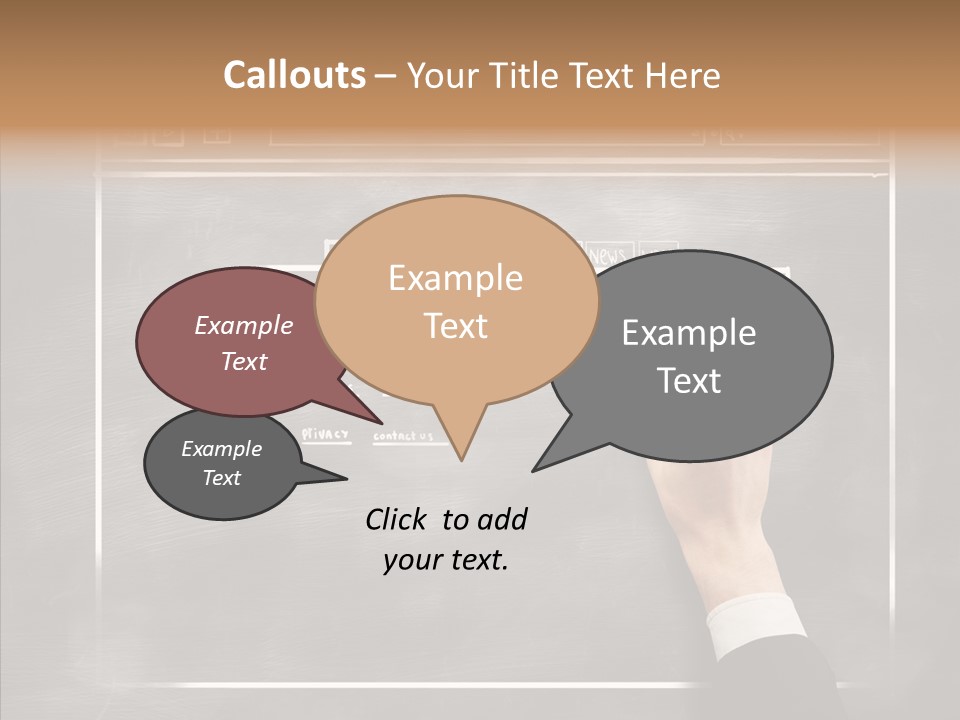 Structure Screen Organization PowerPoint Template