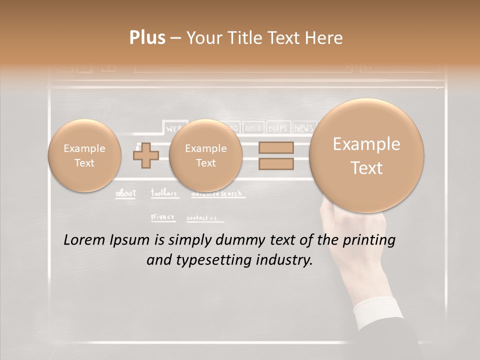 Structure Screen Organization PowerPoint Template