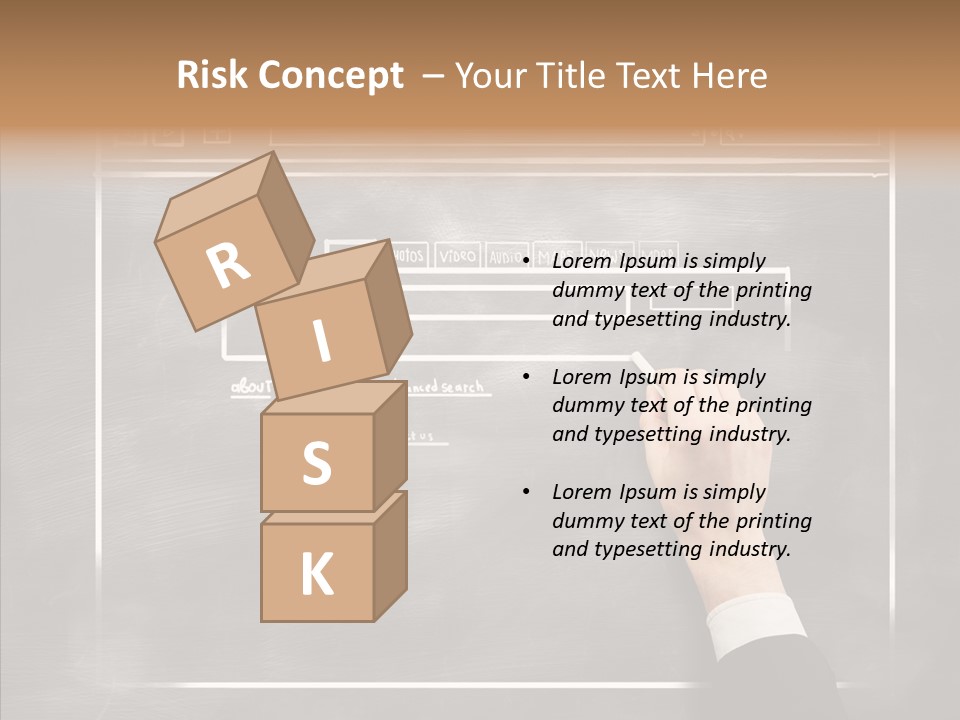 Structure Screen Organization PowerPoint Template
