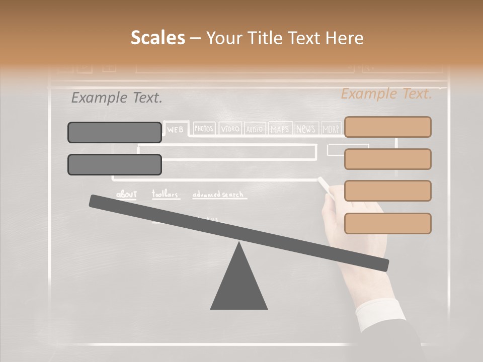 Structure Screen Organization PowerPoint Template