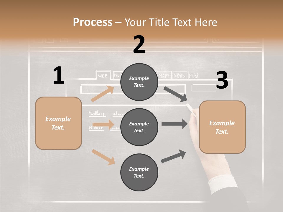 Structure Screen Organization PowerPoint Template