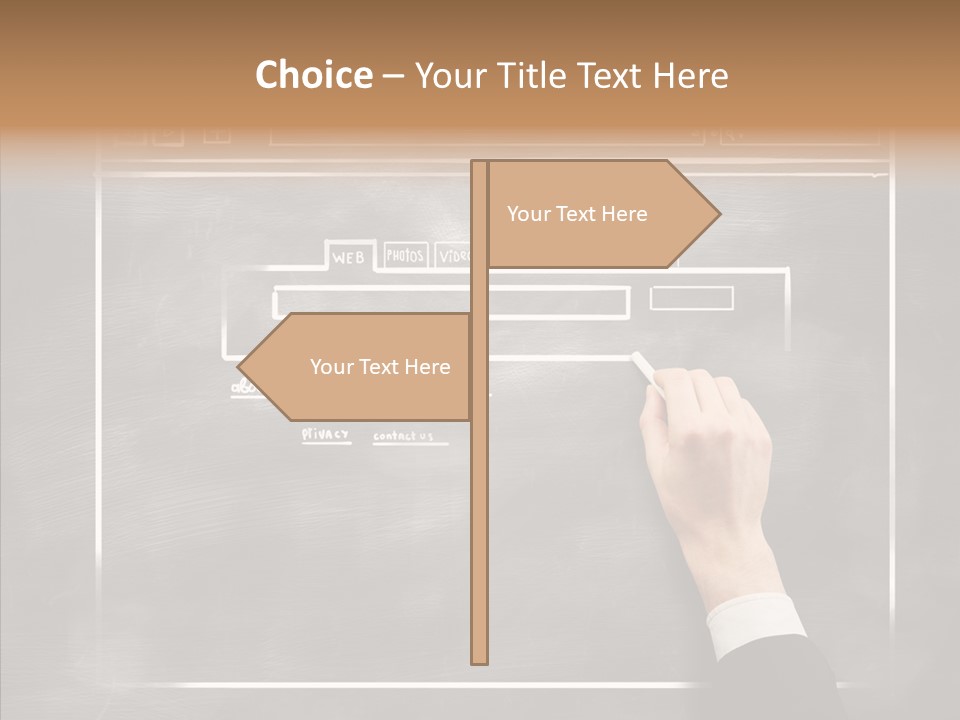 Structure Screen Organization PowerPoint Template