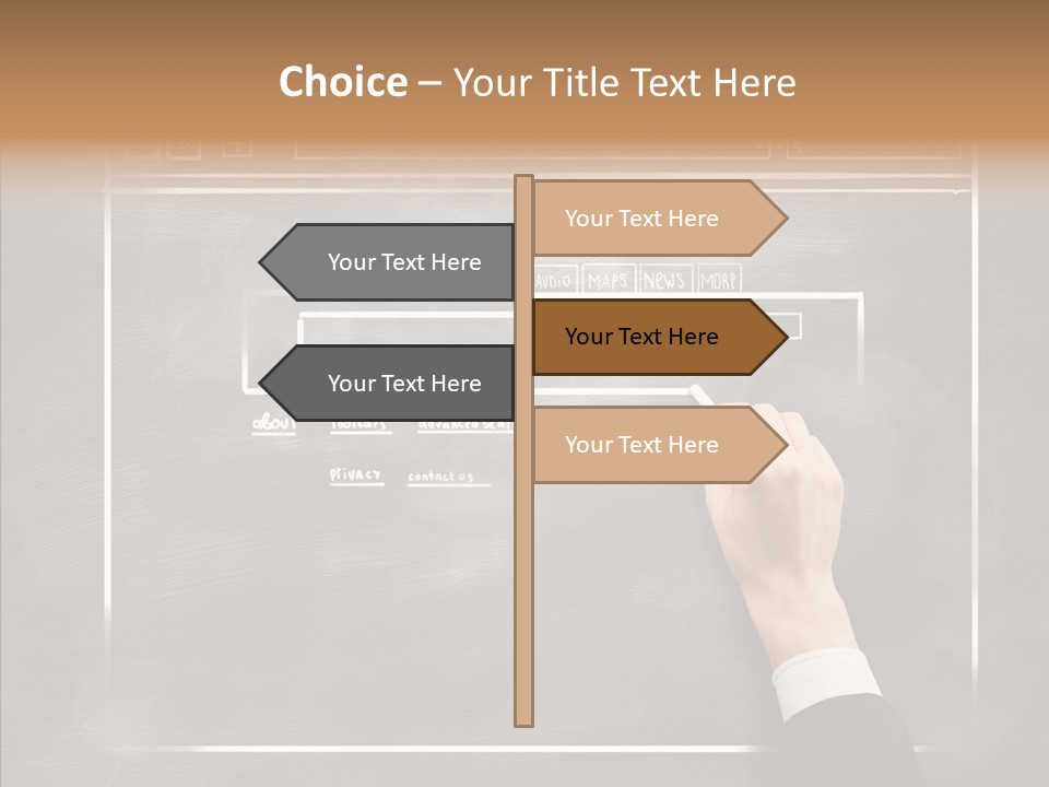 Structure Screen Organization PowerPoint Template