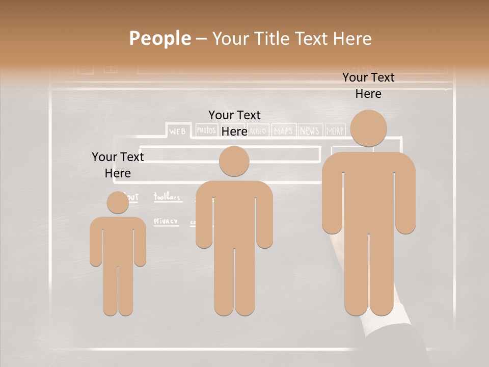 Structure Screen Organization PowerPoint Template