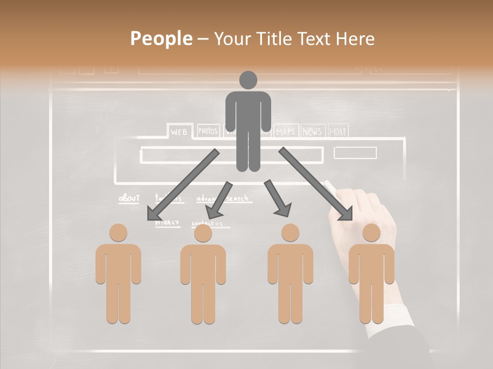 Structure Screen Organization PowerPoint Template