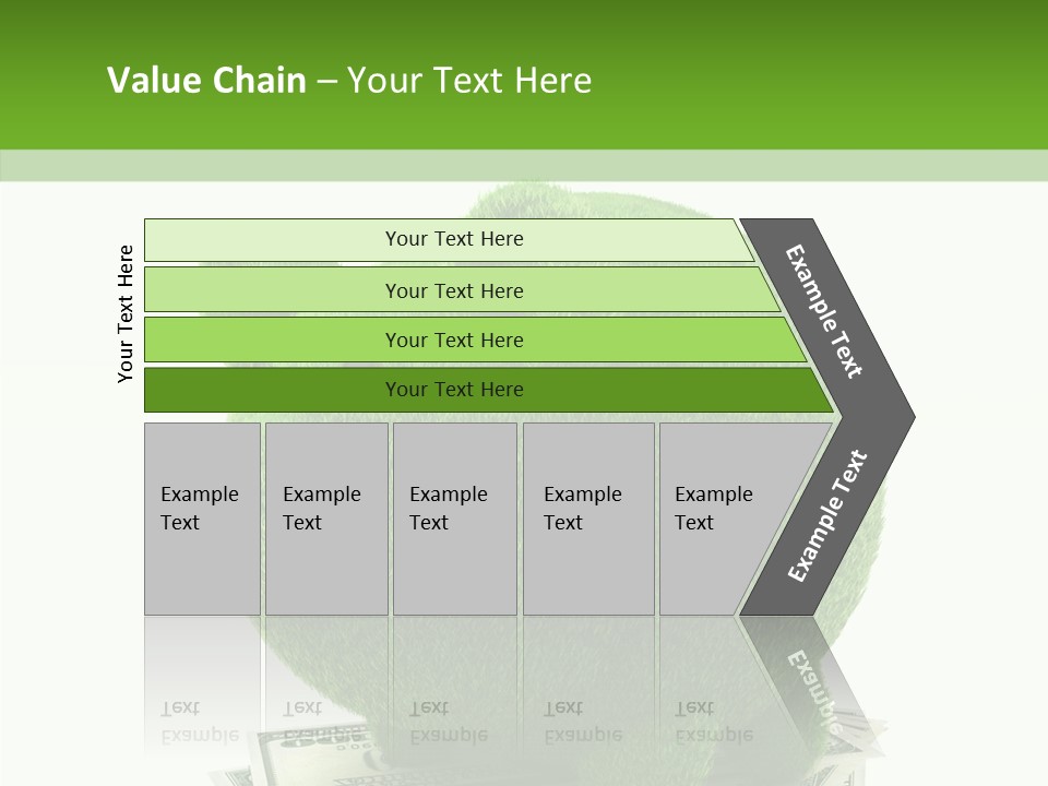 Bank Recycling Piggy PowerPoint Template