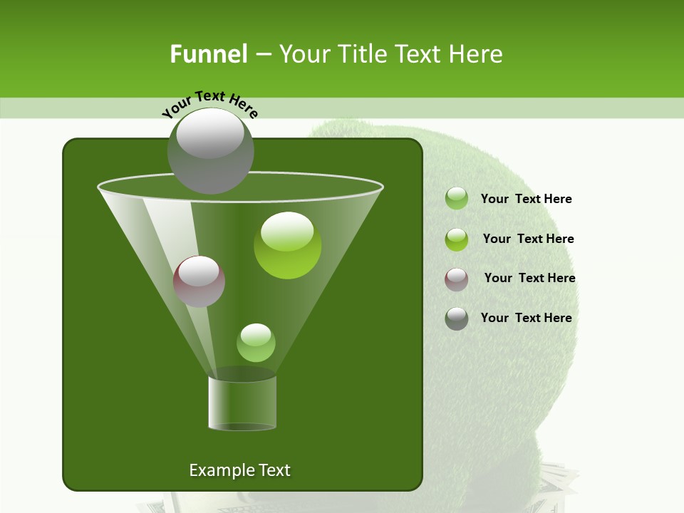 Bank Recycling Piggy PowerPoint Template