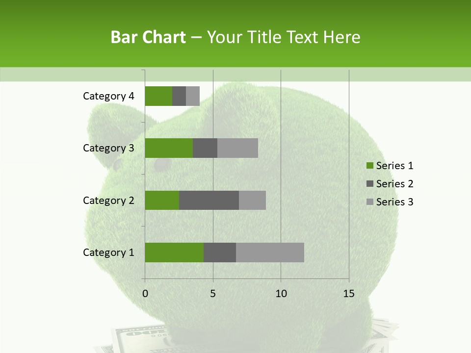 Bank Recycling Piggy PowerPoint Template