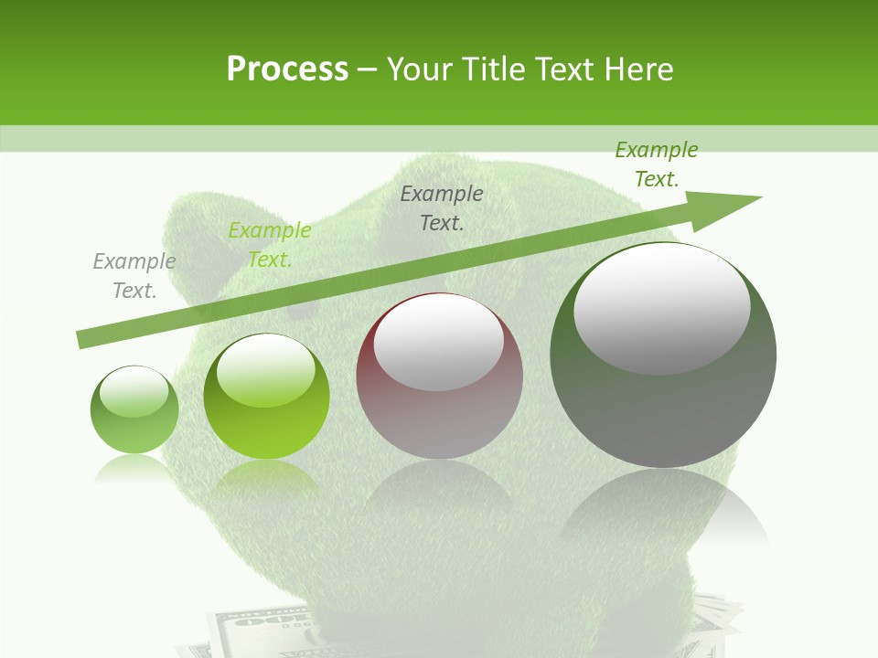 Bank Recycling Piggy PowerPoint Template