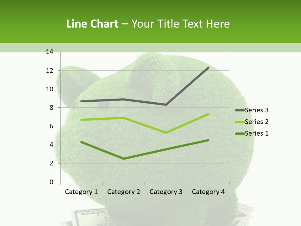 Bank Recycling Piggy PowerPoint Template